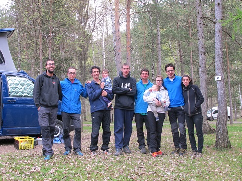 Participants del campament