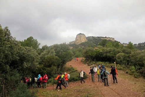 Excursionistes per la muntanya