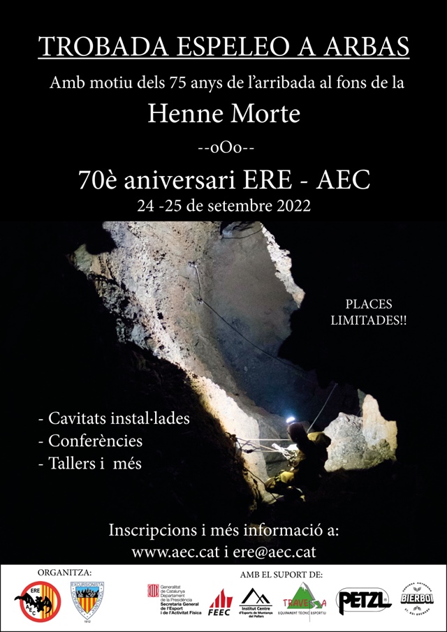 Trobada Espeleo A Arbas Sistema F lix Trombe Henne Morte